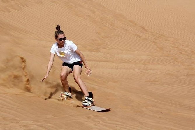 Evening Desert Safari With BBQ Dinner - Sandboarding and the high-dune photo stop