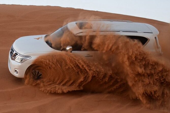 Evening desert safari with camel ride and BBQ dinner - The experience at a glance