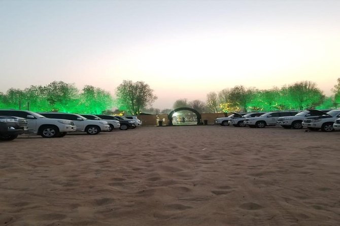 Evening Desert Safari with, Dune Bashing, Camel Ride, sand board - The pickup sets the tone