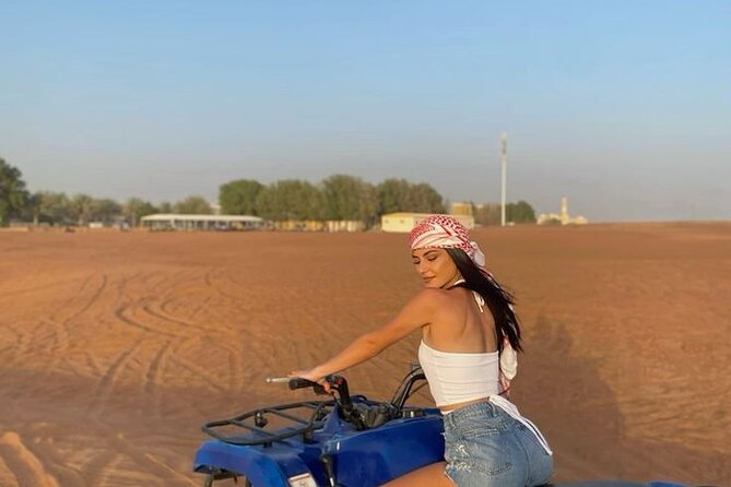 Evening Desert Safari with Quad Bike - Forty-five minutes of dune bashing in Lahbab