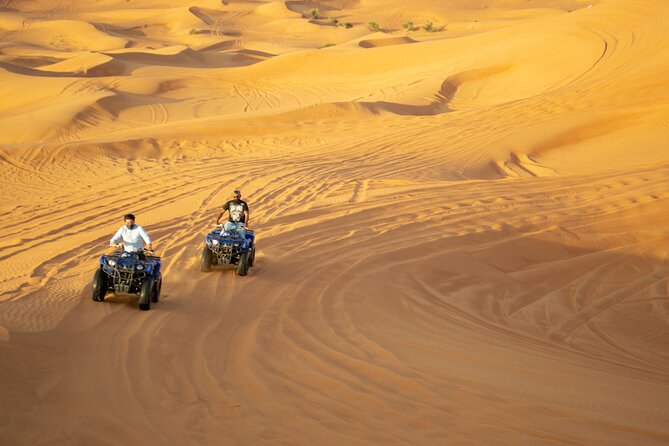 Evening Desert Safari with Quad Bike, BBQ Dinner and Camel Ride - A practical break before the action begins