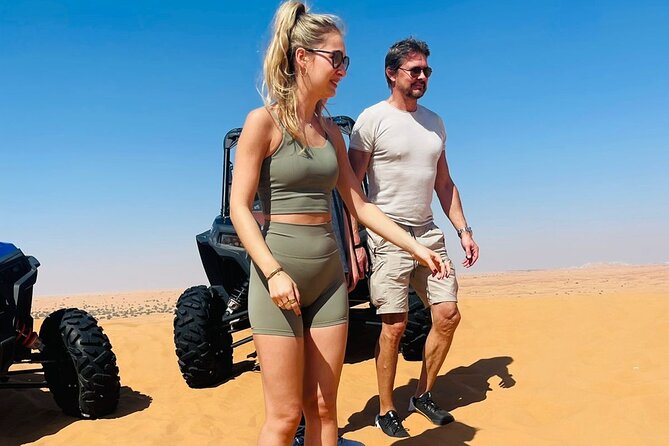 Evening Desert Safari with Quad Bike, Camel Ride & BBQ Dinner - Camel trekking and the camel-farm stop
