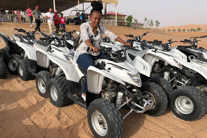 Evening Desert Safari with Quad Bike, Dune Bashing, Entertainments, BBQ Dinner - Reaching Lahbab and the first desert drive