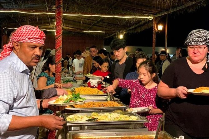 Evening Dubai Desert Safari Experience with Dinner and Shows - Arabic hospitality at the desert camp