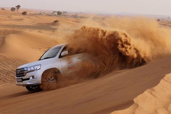 Evening Dubai Safari with BBQ, Dance Shows & Quad Biking optional - From Dubai hotels to Lahbab’s red dunes