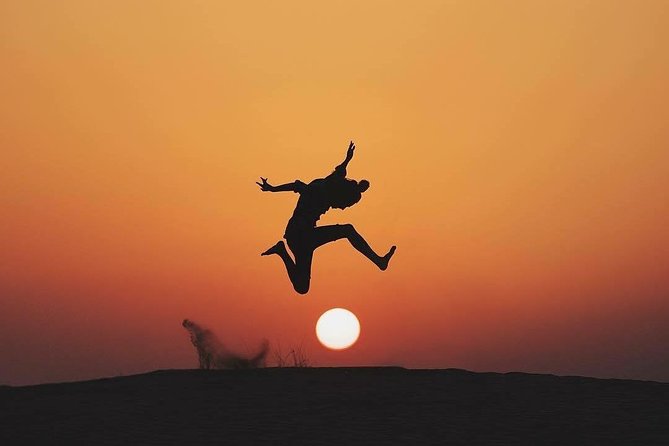 Evening Dubai Safari with BBQ, Dance Shows & Quad Biking optional - BBQ buffet and shows under the evening sky