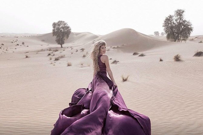 Evening Red Dunes Desert Safari: BBQ Dinner & Adventure Awaits! - The Al Awir camp after dark