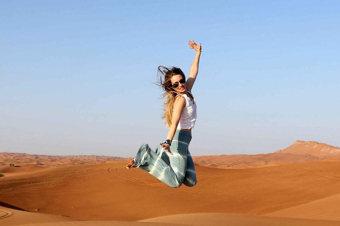 Evening Red Dunes Desert Safari Private Only Dune Bashing - The main event: 30 to 35 minutes of dune bashing