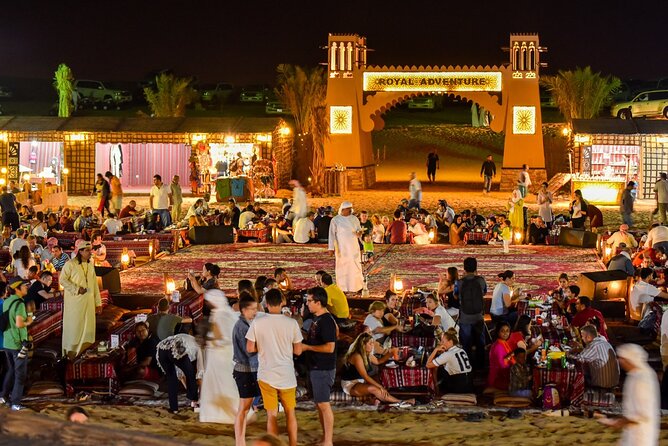 Evening Safari with Dune Bashing, BBQ Dinner and Belly Dance - From Dubai pickup to the Lahbab desert
