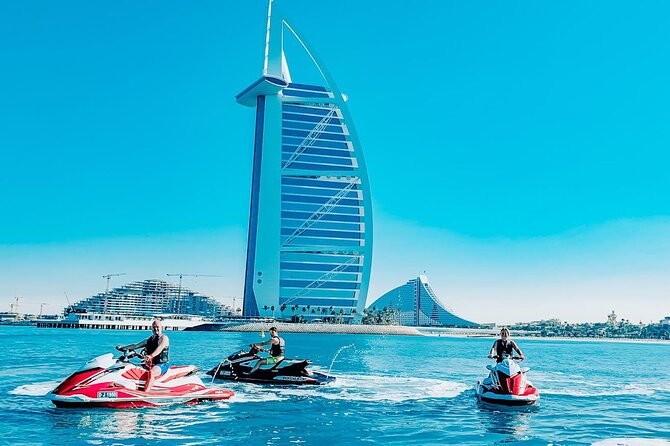 Exclusive 1HR Jet Ski Tour- Burj al Arab & Atlantis - Starting at Umm Suqueim’s fishing harbor