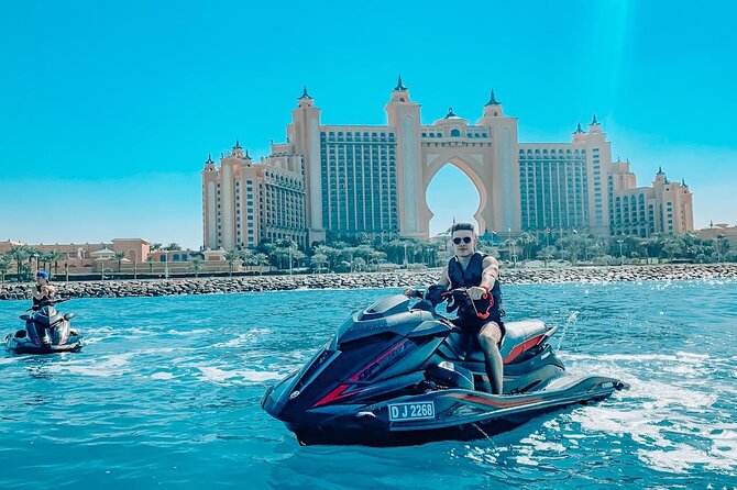 Exclusive 1HR Jet Ski Tour- Burj al Arab & Atlantis - Stopping below the Burj Al Arab