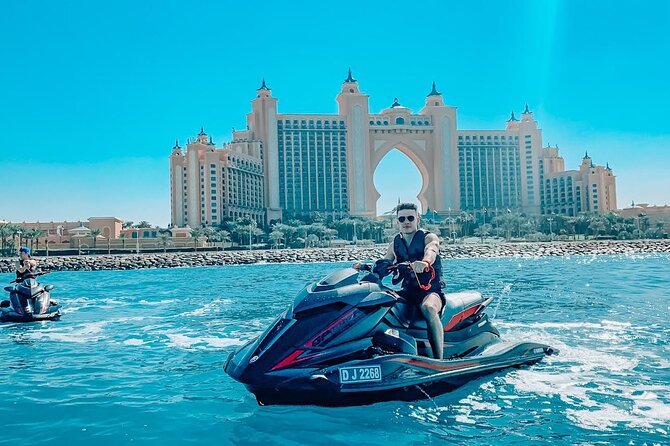 Exclusive 2HR Jet Ski TOUR-JBR & BLUEWATERS-ATLANTIS-BURJ AL ARAB - JBR from the water