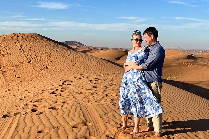 Exclusive Desert safari - A Very Short Camel Ride and Sand Boarding