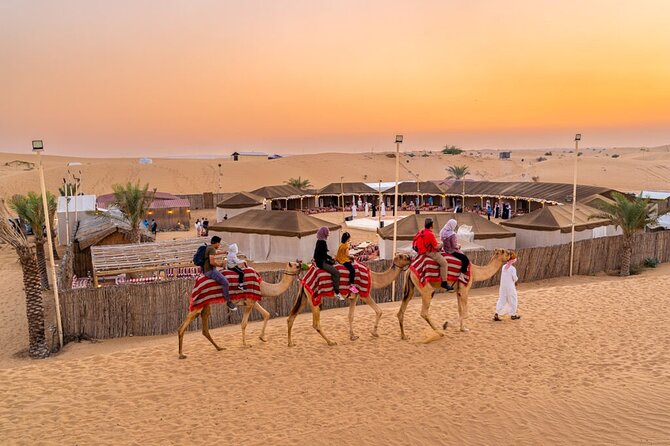 Experience Red Dune Desert Safari in Dubai - The Camp: Dinner, Henna, Shisha, and Shows