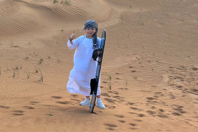 Experience the Ultimate Dubai Red Dunes Desert Safari BBQ Dinner - Reaching the red dunes at Lahbab