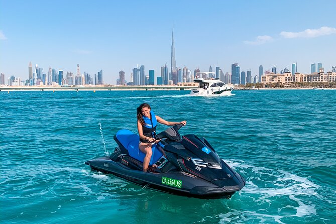 Fastest Jet Ski with Dubai Skyline, Burj Al Arab Views and Juice - Setting out from Jumeirah’s fishing harbor