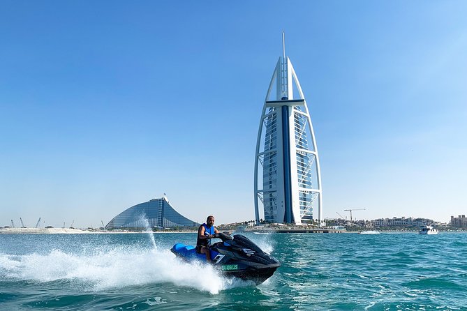 Fastest Jet Ski with Dubai Skyline, Burj Al Arab Views and Juice - Returning for juice and practical comfort