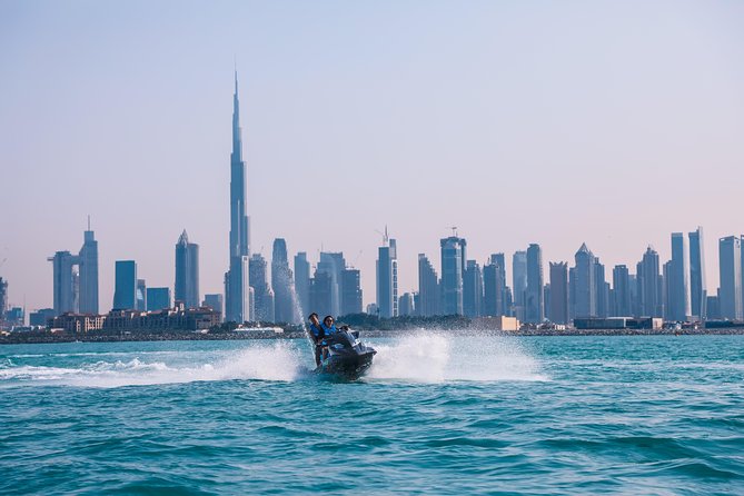 Fastest Jet Ski with Dubai Skyline, Burj Al Arab Views and Juice - The safety briefing matters