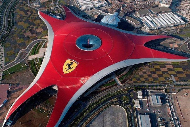 Ferrari World Abu Dhabi Admission Tickets (optional) - Getting there from Dubai and Abu Dhabi