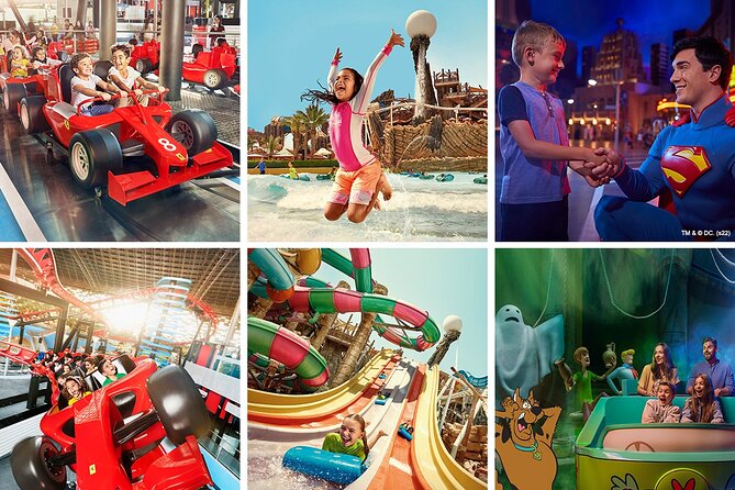Ferrari World Abu Dhabi Admission Tickets (optional) - More than coasters: simulators, shows, and family rides