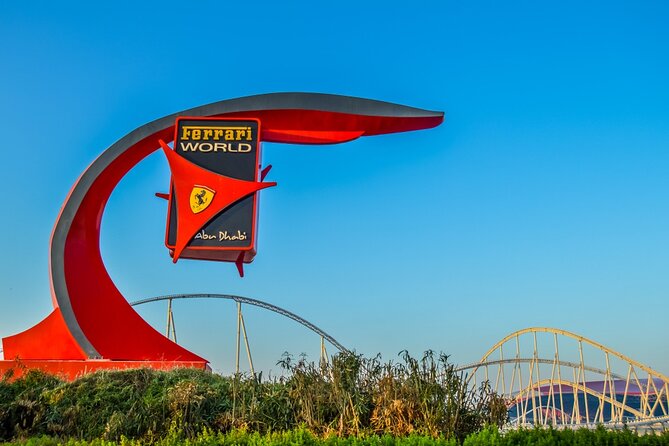 Ferrari World Abu Dhabi Ticket - Ferrari cars, racing displays, and live shows