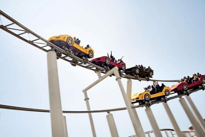 Ferrari World Entrance ticket - How to plan your visit from noon to 8 p.m.