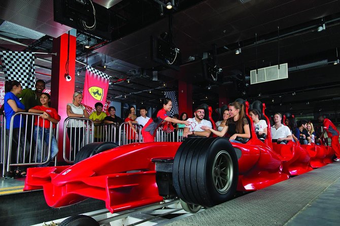 Ferrari World Entry Tickets from Dubai with Transfers from hotel - Other rides make the admission worthwhile