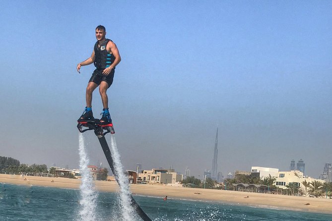 FLYBOARD 30mn session @ POPEYE JETSKI - Getting fitted with the right equipment