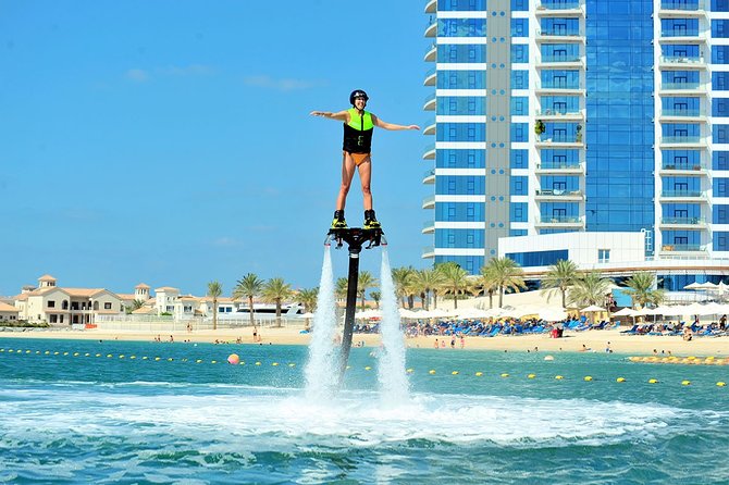 Flyboard Activity in Dubai - Getting airborne above Dubai’s water