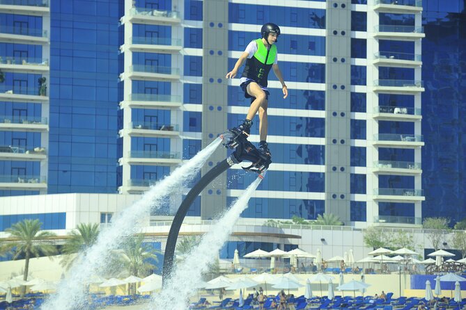Flyboard in Dubai - Twenty minutes on the board, with room to improve