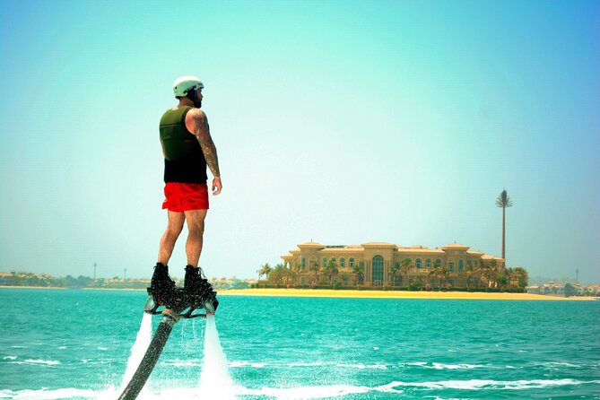 Flyboarding Experience in Palm Jumeirah - Learning to lift above the Palm