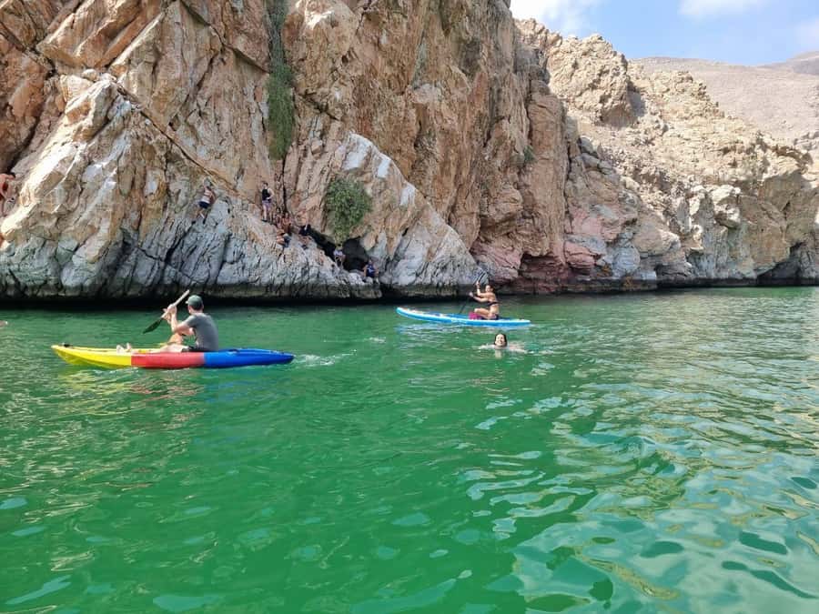 From Dubai/Sharjah/RAK: Dibba Musandam Trip & Dhow Cruise - Boarding the dhow at 10:00 am