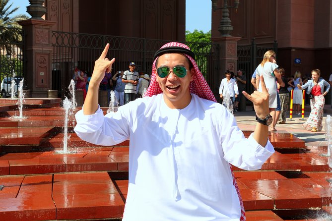 From Dubai To Abu Dhabi: Royal Palace, Grand Mosque &Etihad Tower - Etihad Towers and the Abu Dhabi view