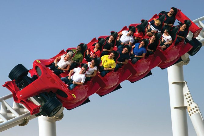 Full Day Abu Dhabi City & Ferrari World Tour - Ferrari World: the main event on Yas Island