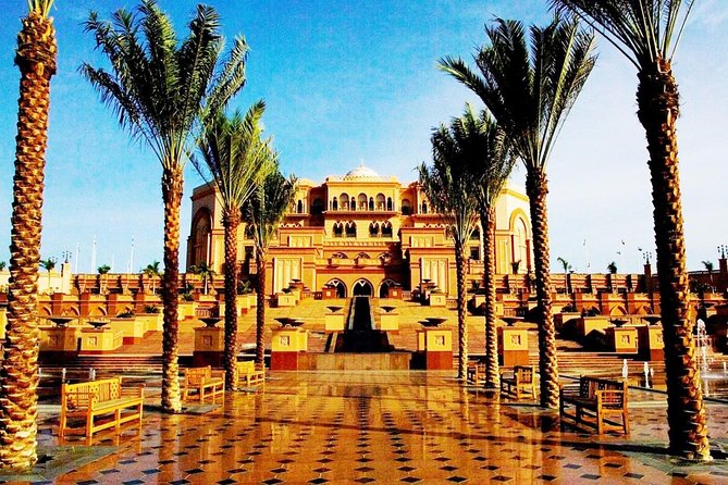 Full Day Abu Dhabi City Tour + BAPS Mandir Visit, guide transfer - Yas Island and the quick Ferrari World stop