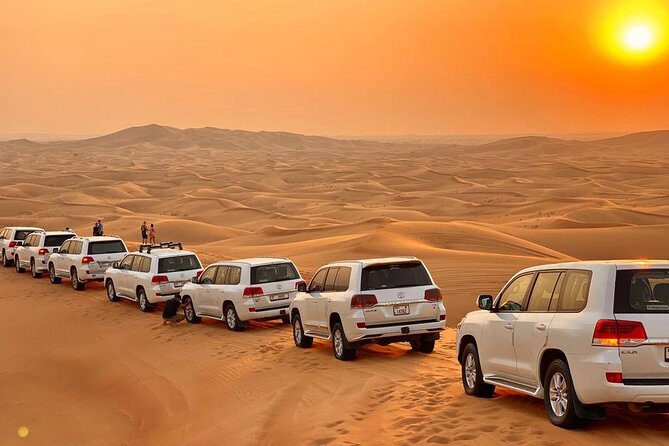 Full-Day Dubai Desert Safari Tour - Sandboarding, walking, and the desert sunset