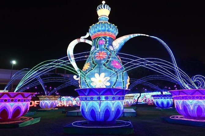 Full Day Private Dubai City Tour with Miracle Garden, Frame & Global Village - Global Village turns the evening into a cultural sampler