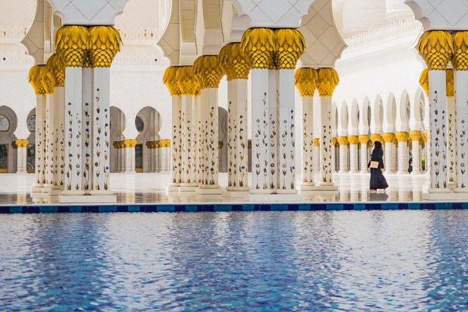 Guided Abu Dhabi City Tour with Sheikh Zayed Grand Mosque - Emirates Palace and Saadiyat Island from the road