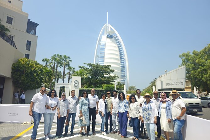 Half Day Dubai City Tour with Evening Dhow Marina Cruise - Jumeirah Mosque and the public beach