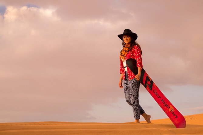 High Red Dunes with Camel Ride, Sandboarding, Falcon Show and VIP BBQ Dinner - BBQ Dinner and the Meaning of VIP