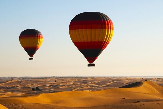 Hot Air Balloon Sunrise Tour with free transport in Dubai - Key points at a glance