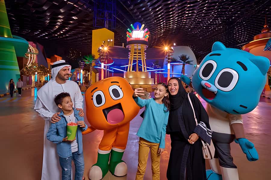 IMG Worlds of Adventure Entry Ticket with Hotel Transfers - Entering the four indoor worlds