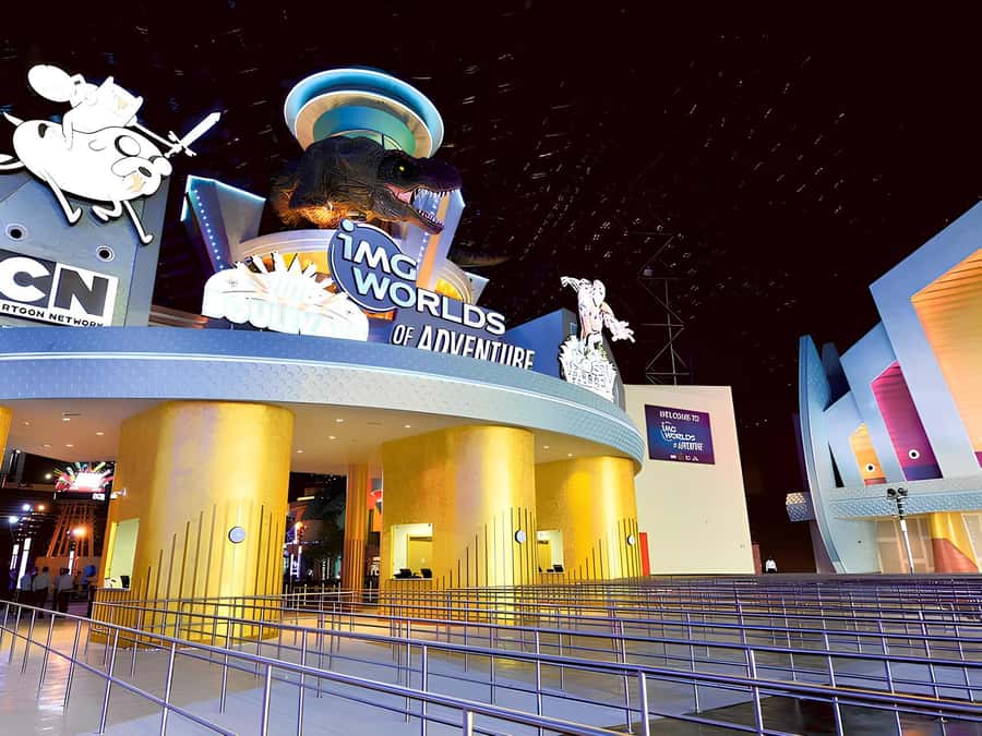 IMG Worlds of Adventure Entry Ticket with Hotel Transfers - Character areas, shows, and interactive attractions
