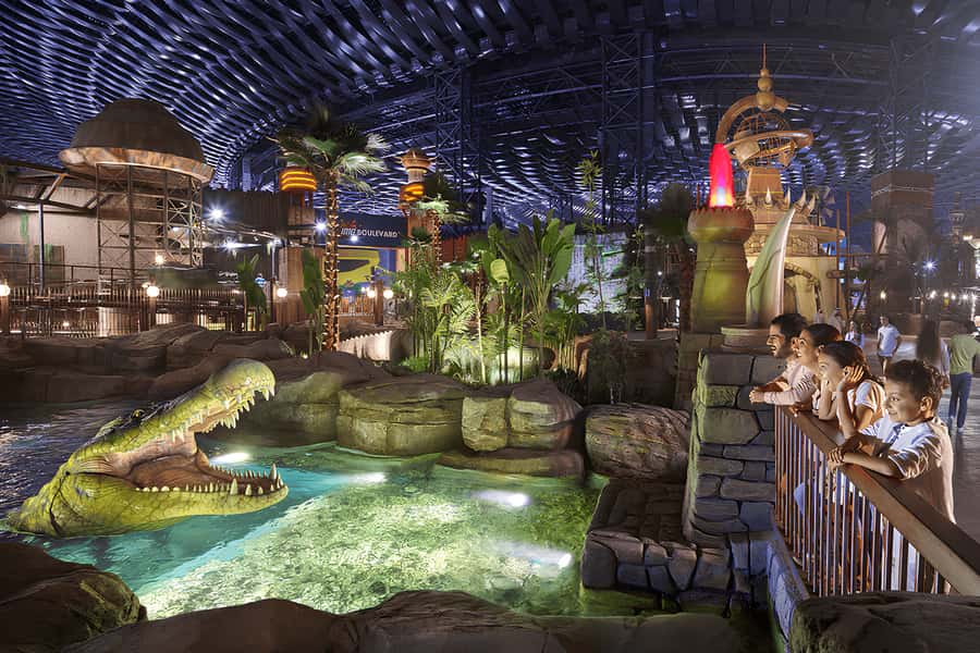 IMG Worlds of Adventure Entry Ticket with Hotel Transfers - The real value of the $69 ticket