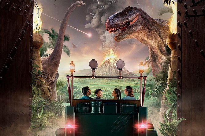 IMG Worlds of Adventure Ticket with Optional Fast Track Upgrade - Lost Valley is the home of the big thrills