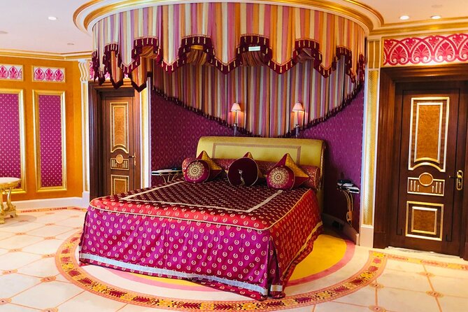 Inside Burj Al Arab Guided Tour with Transfer & Dinner Options - Inside the Atrium and Royal Suite