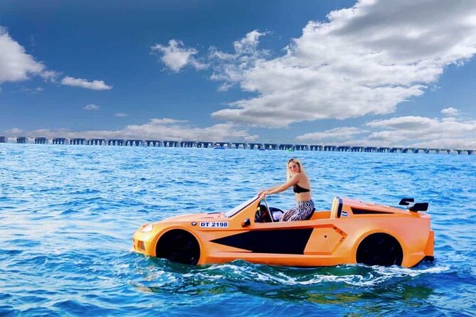 Jet Car Experience Dubai With Burj Al Arab Views - How wet will you get?
