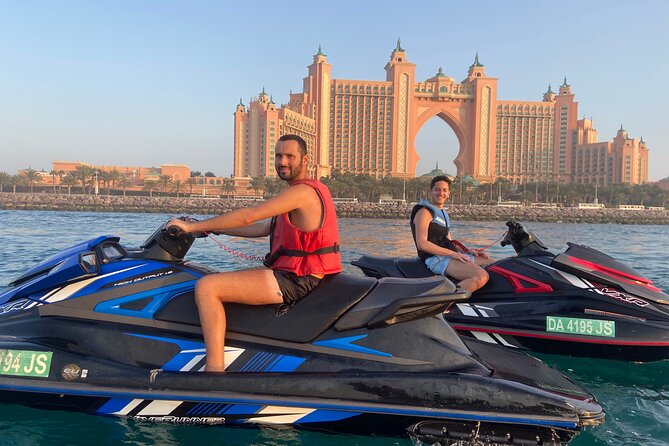 Jet-ski | Dubai Marina Tour - 2H - Getting comfortable on the jet ski