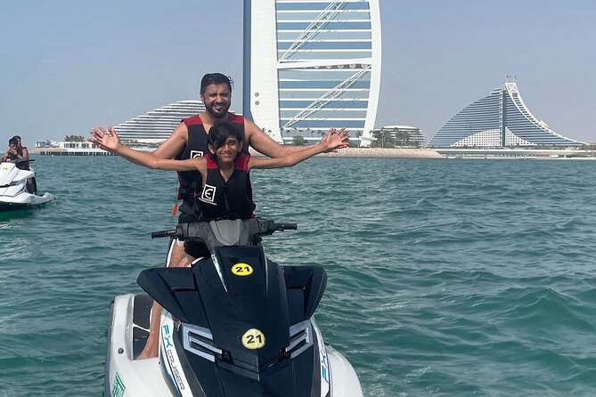Jet Ski Ride in Dubai - Atlantis on Palm Island from the sea