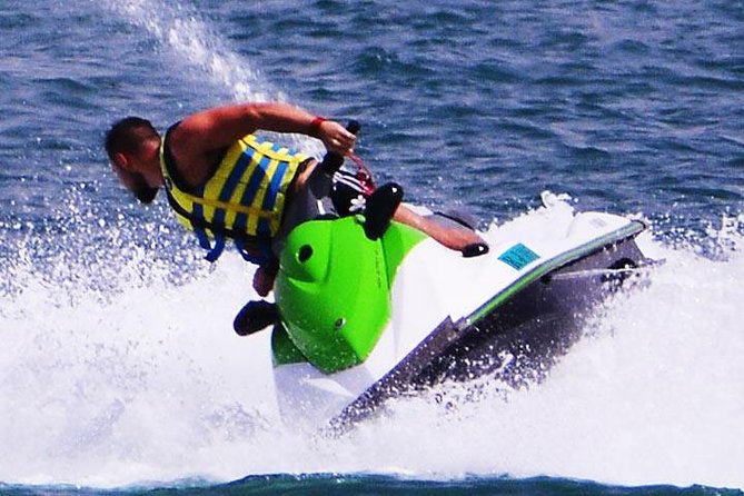 Jet Ski Ride - Getting ready for the water